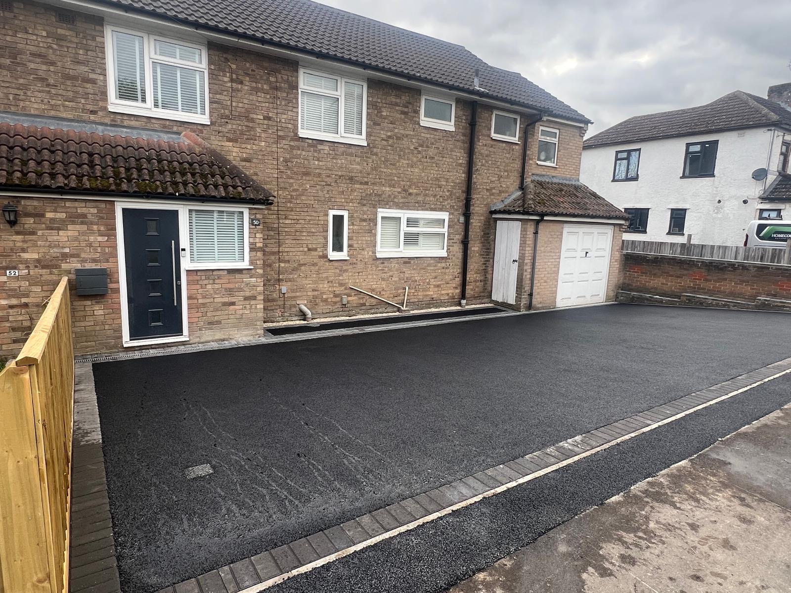 Tarmac driveway